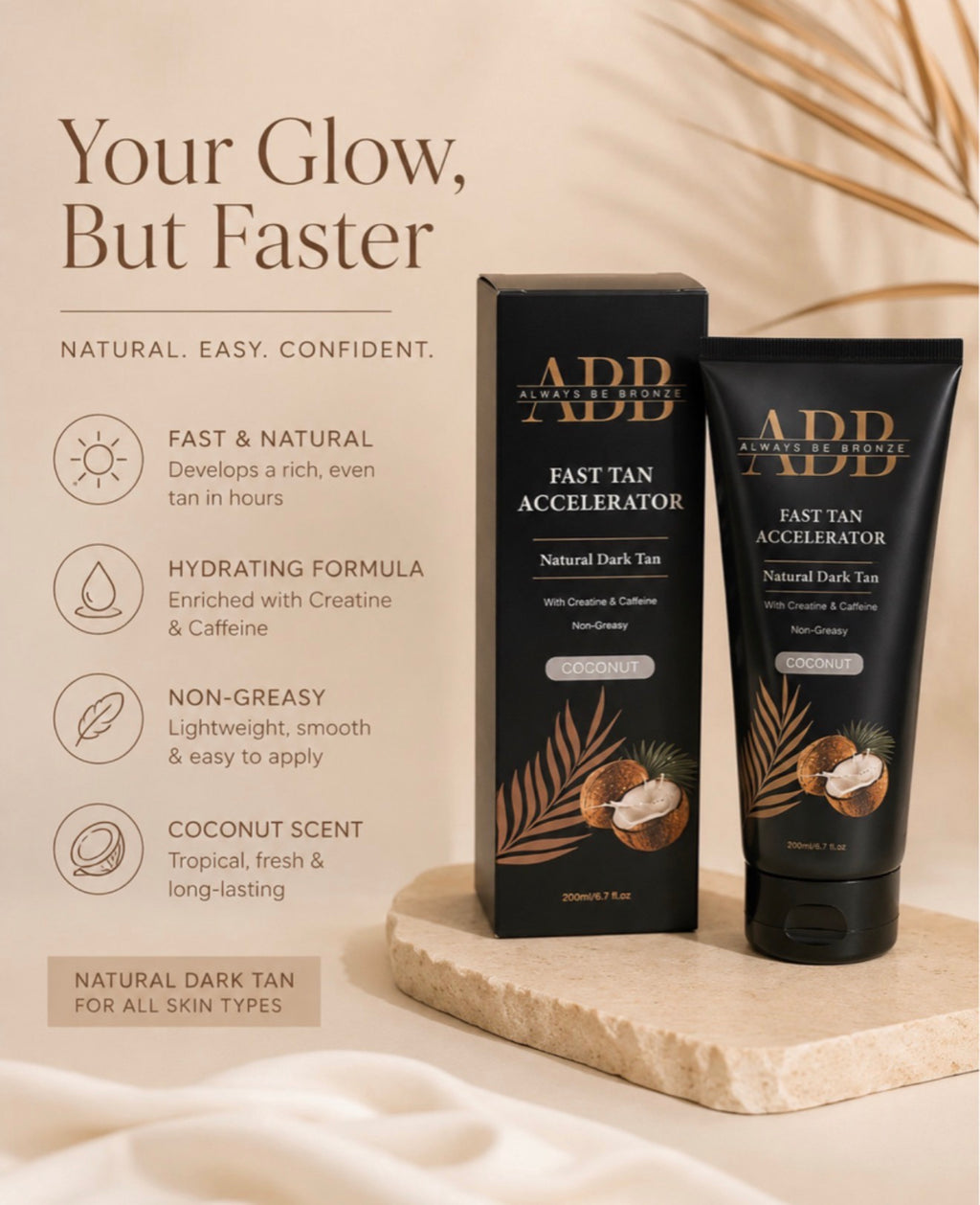 Peptide Powered Coconut Accelorator