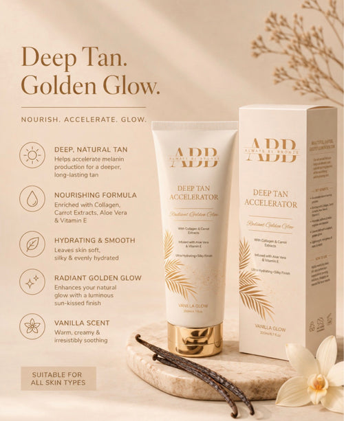 Vanilla Glow Tanning Accelerator